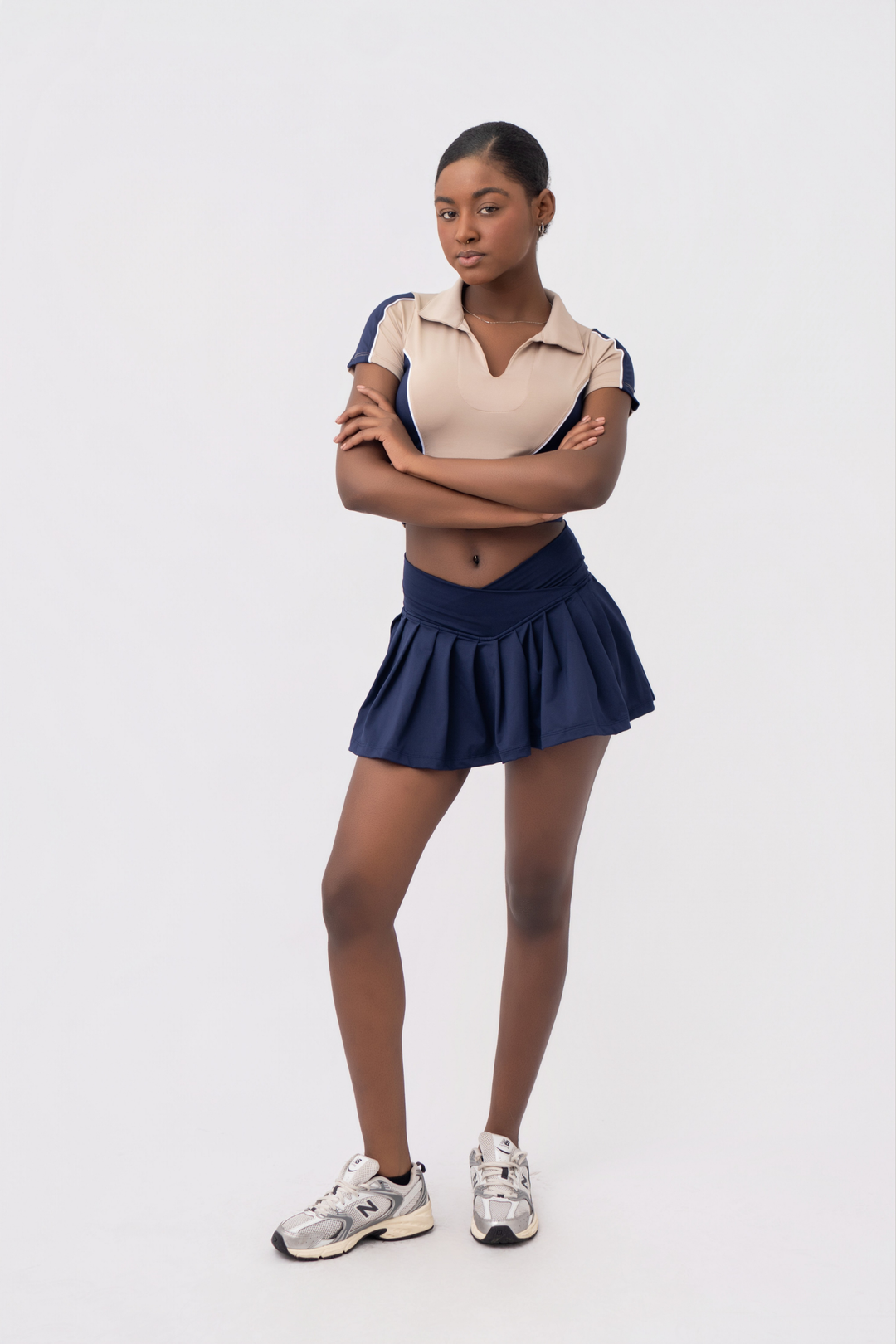 FALDA SHORT TENIS AZUL NOCHE