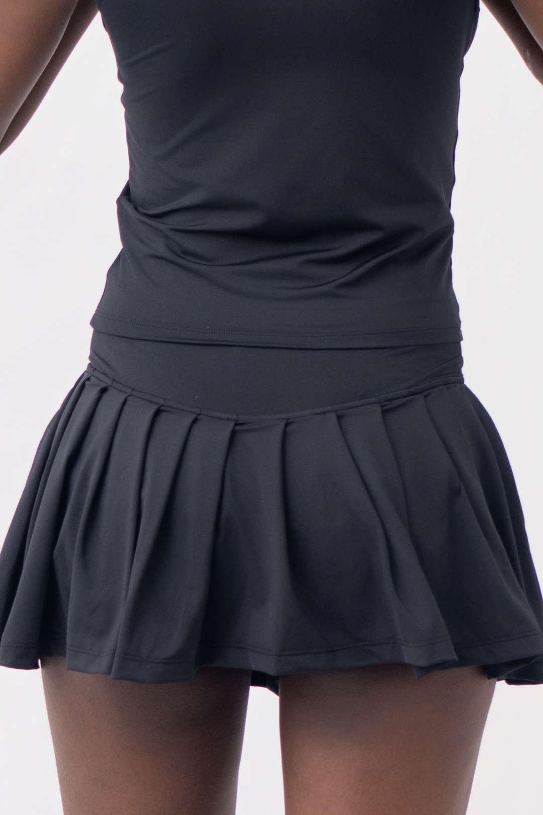 FALDA SHORT TENIS NEGRO