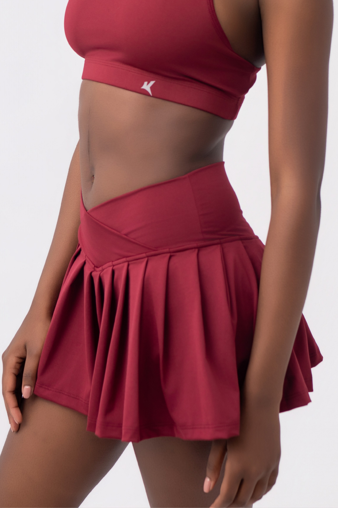 FALDA SHORT TENIS RED VELVET