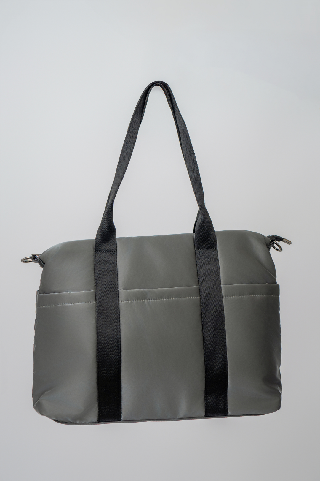 BOLSO IMPERMEABLE METALIZADO GRIS