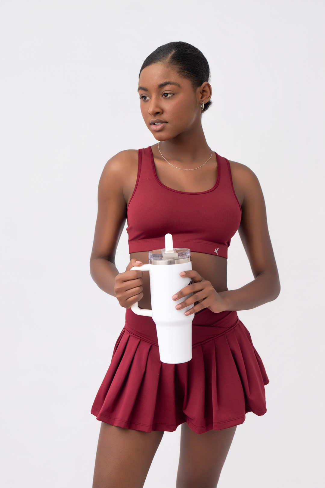 FALDA SHORT TENIS RED VELVET