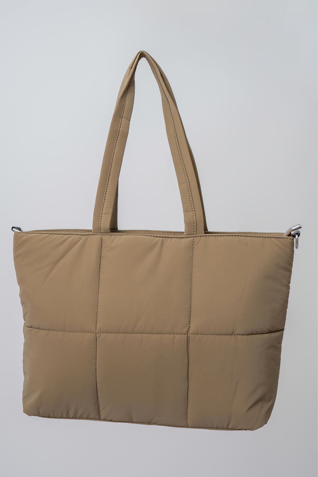 TOTE BAG PUFFER BEIGE