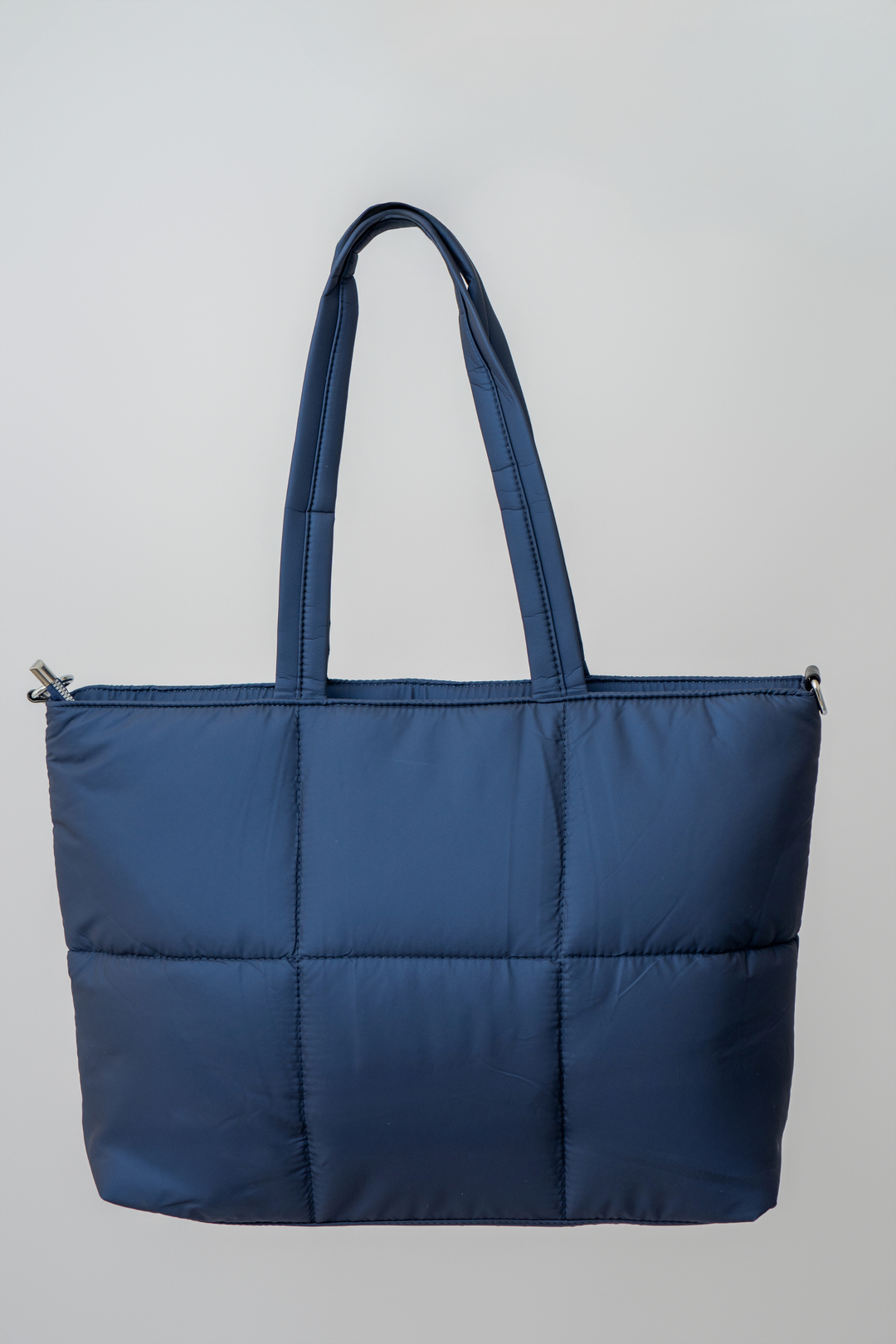 TOTE BAG PUFFER AZUL NOCHE