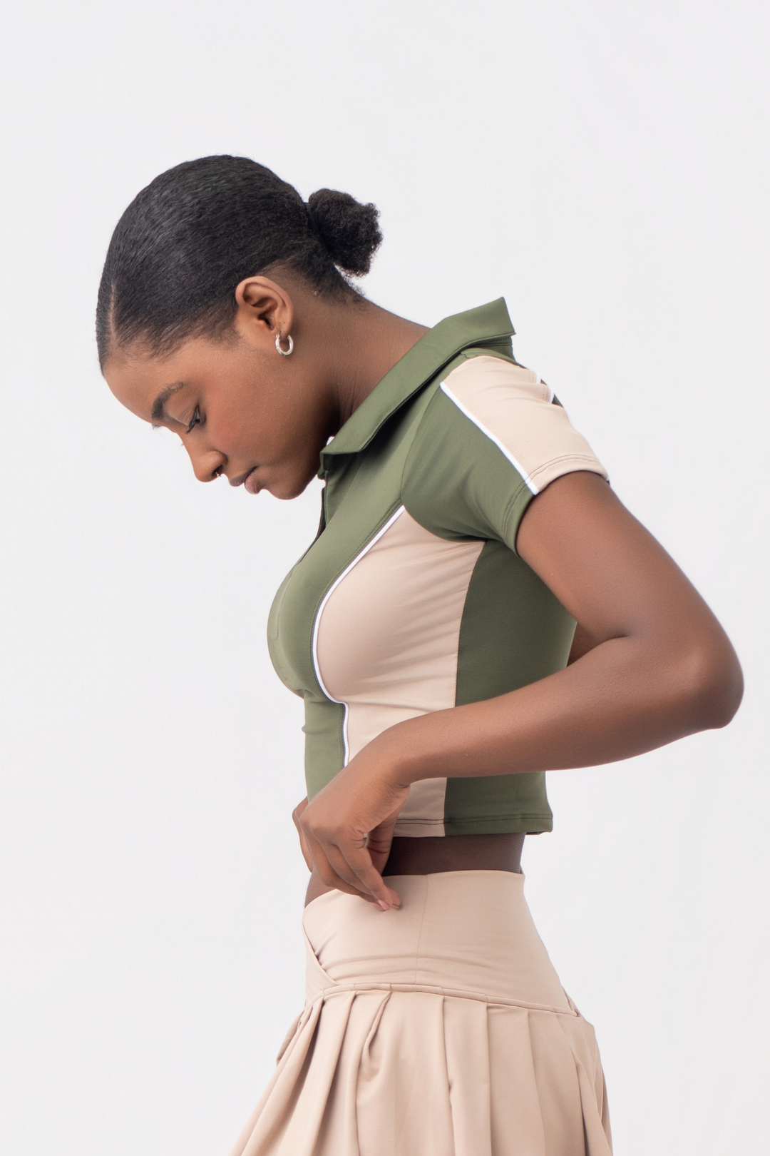 POLO DROP VERDE MILITAR