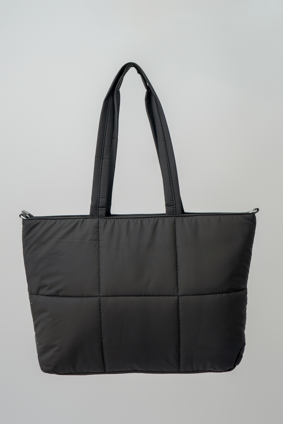 TOTE BAG PUFFER NEGRO