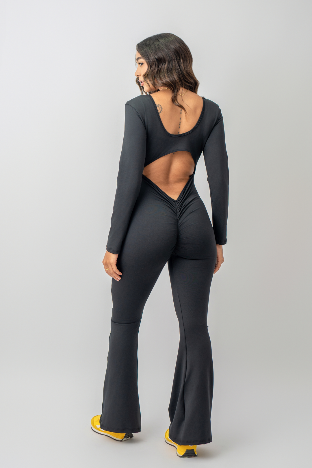 ENTERIZO SCULPT NEGRO