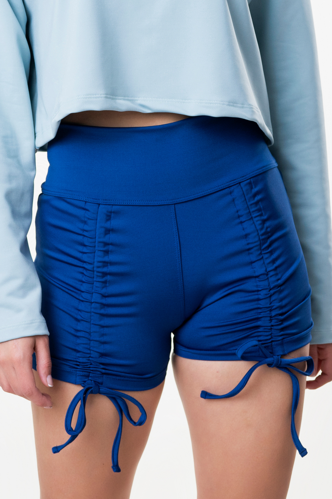 SHORT FLEX AZULINO