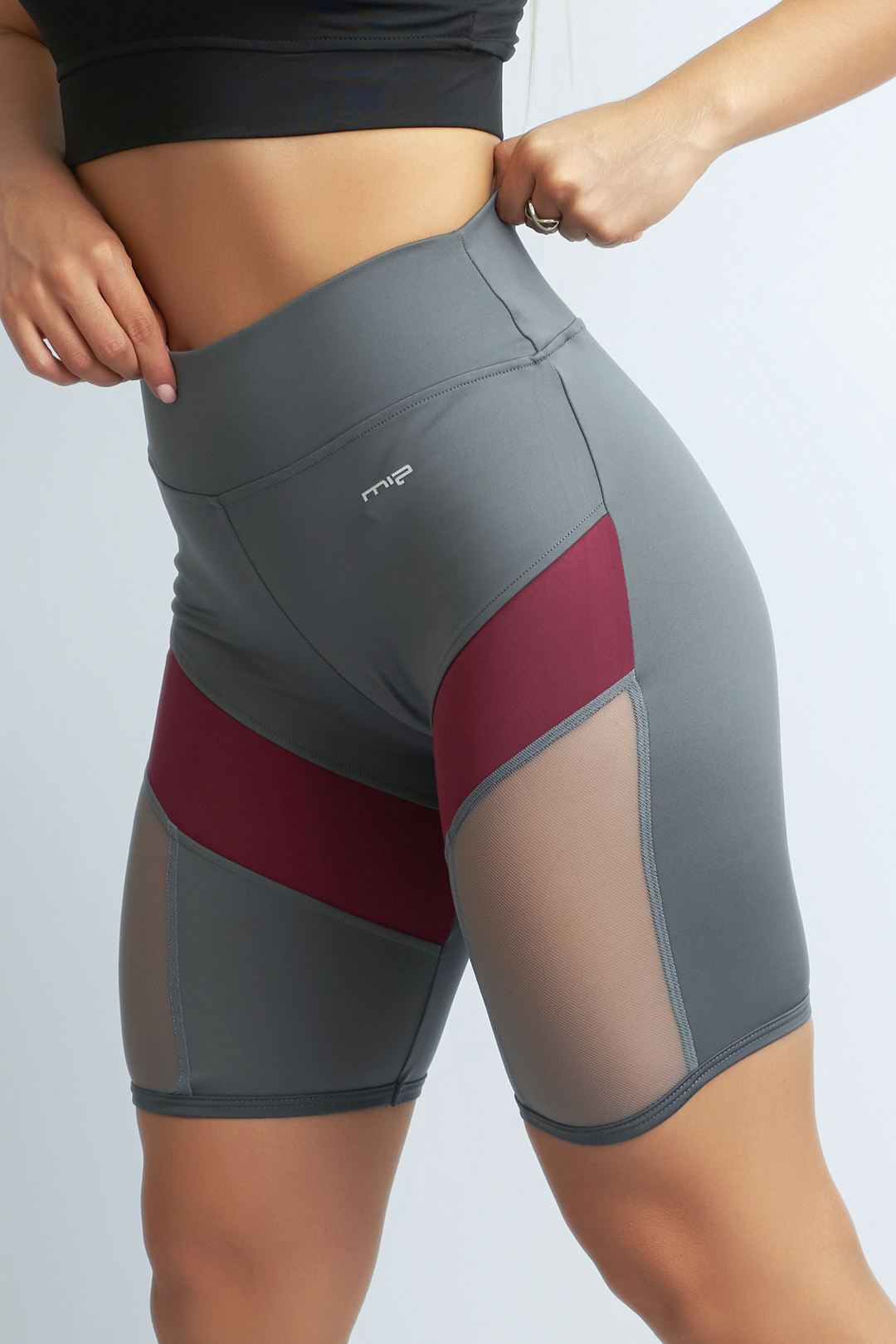 BIKER MESH PLOMO