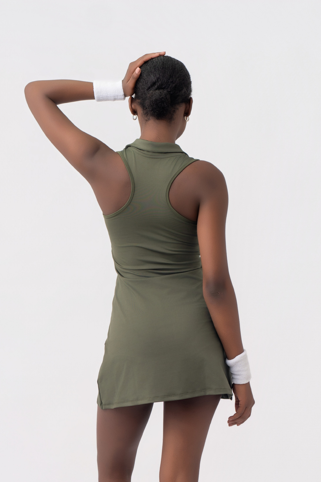 VESTIDO TENIS VICTORY VERDE MILITAR