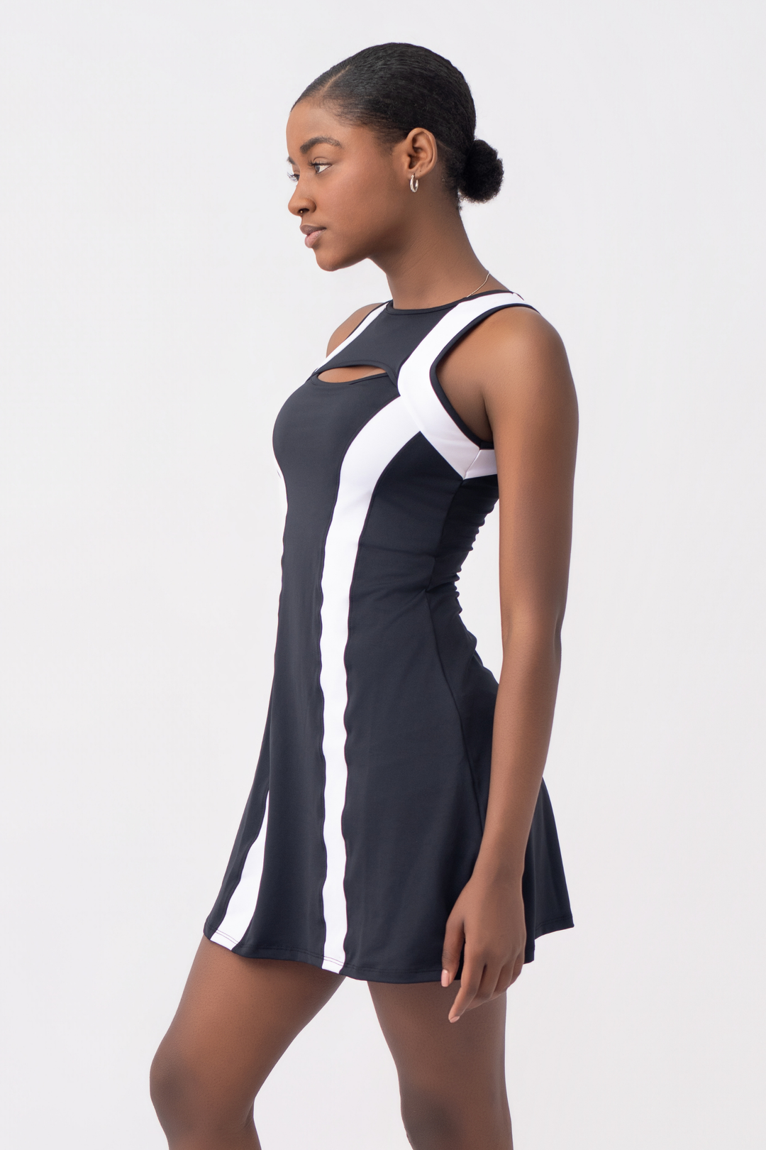 VESTIDO TENIS COURT NEGRO