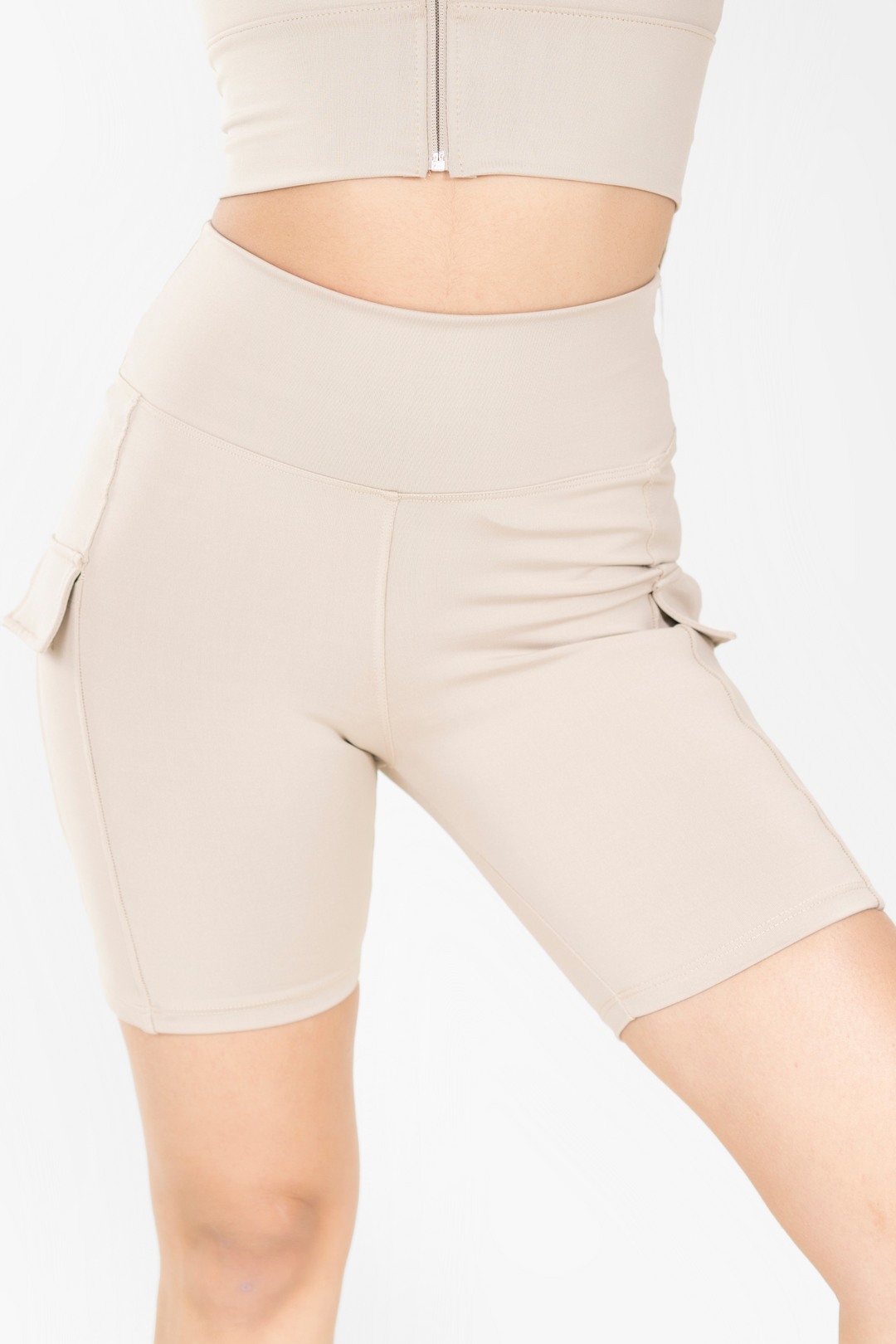 BIKER POCKET BEIGE