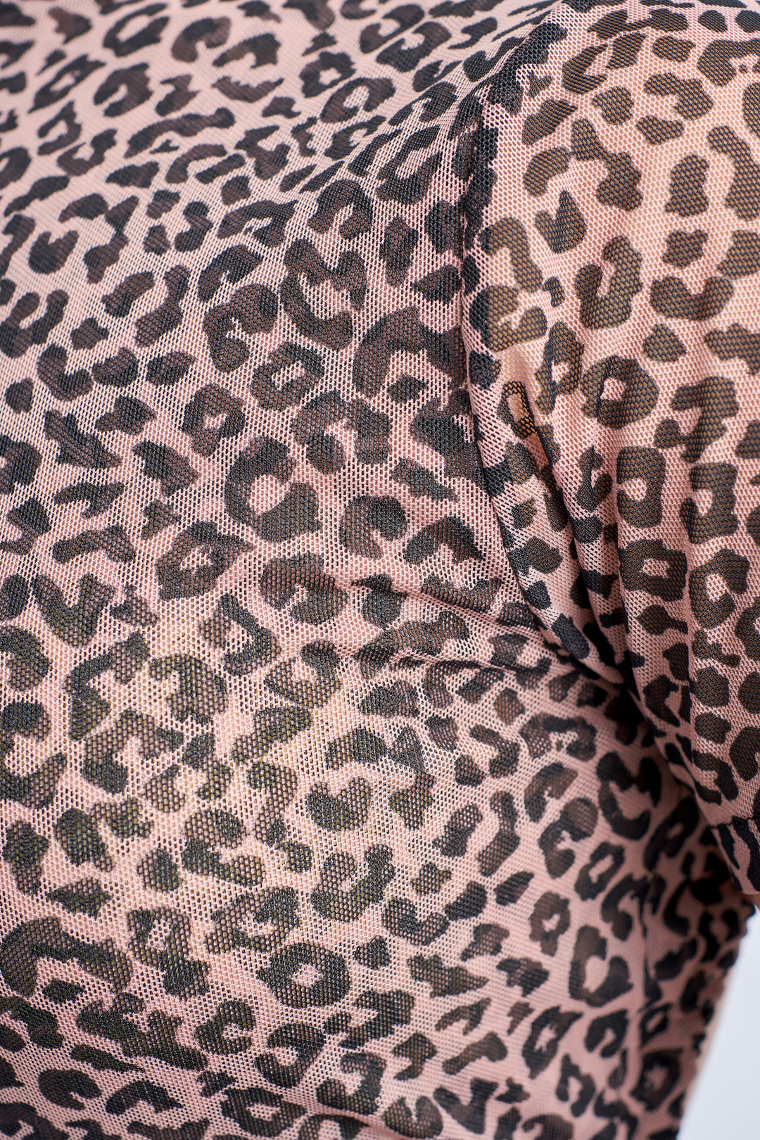 TOP TUL PRINT PALO ROSA LEOPARDO