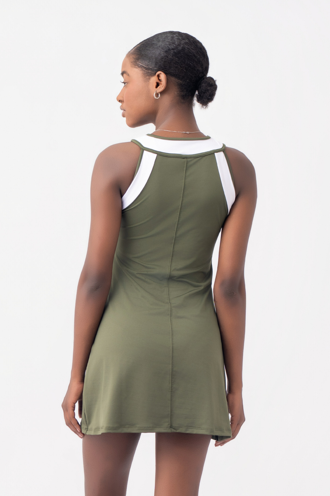 VESTIDO TENIS COURT VERDE MILITAR