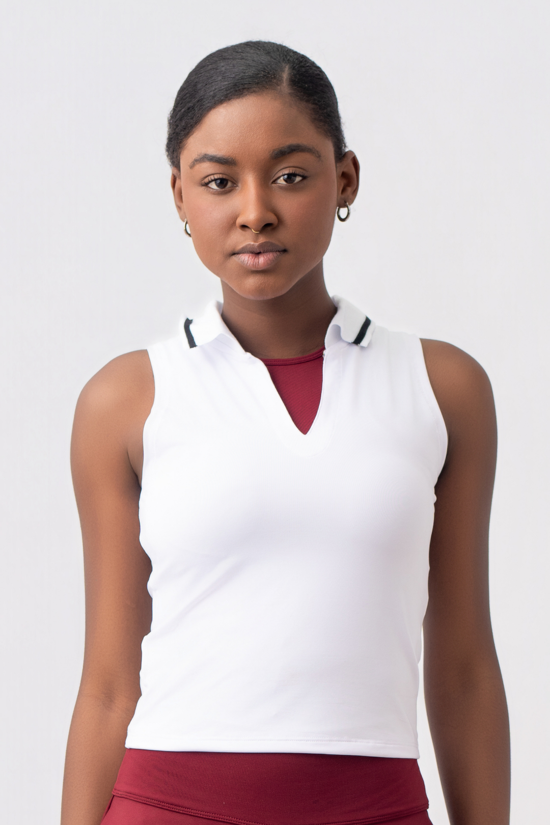 POLO LUXE MANGA CERO BLANCO