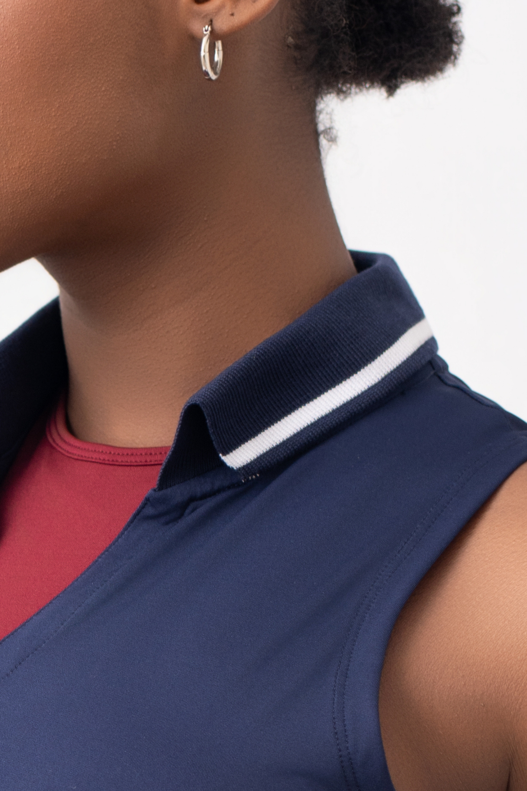 POLO LUXE MANGA CERO AZUL NOCHE