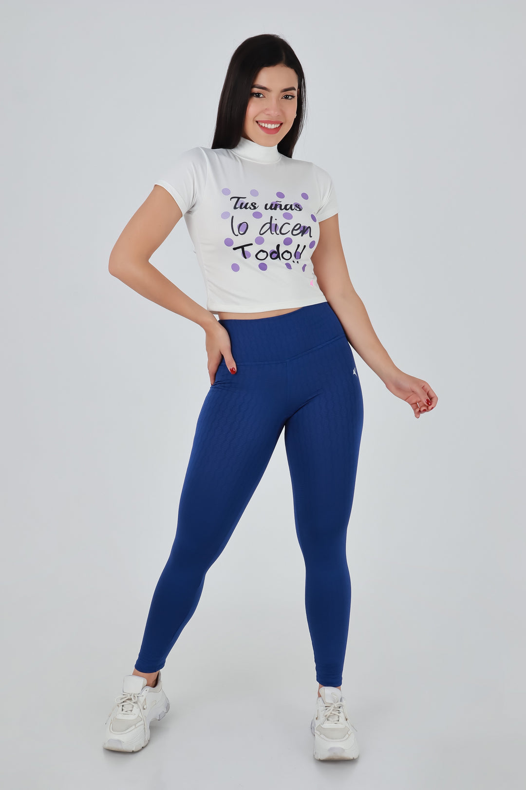 LEGGINS HOLOGRAMA AZULINO