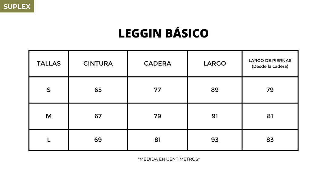 LEGGINS BLANCO