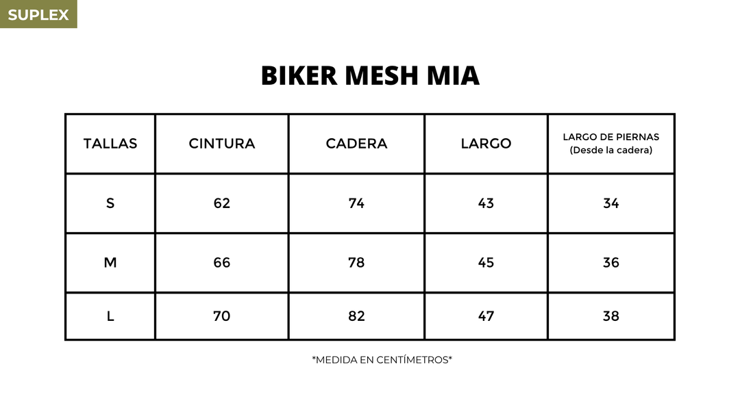 BIKER MESH GUINDA