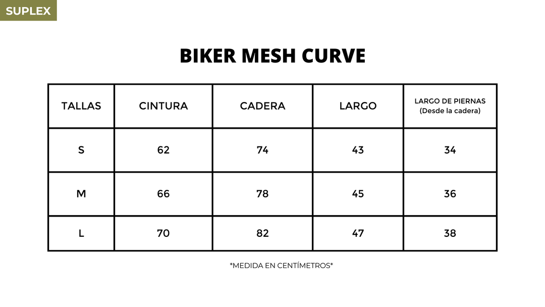 BIKER MESH CURVE BT06
