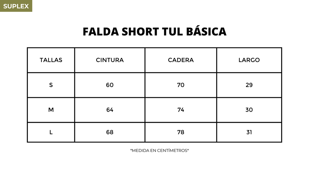 FALDA SHORT TUL AZULINO