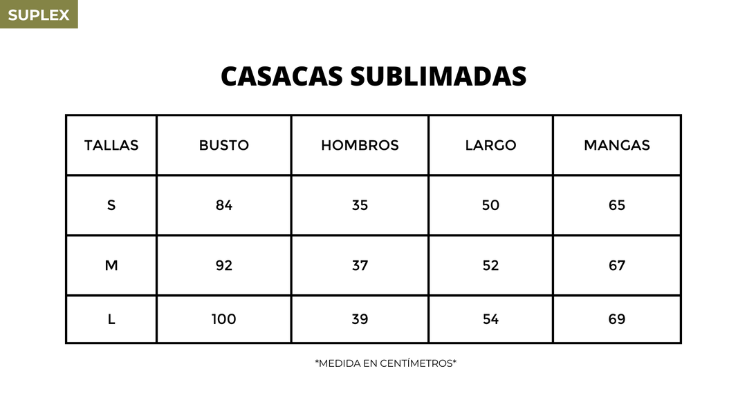 CASACA SUPLEX SERPIENTE