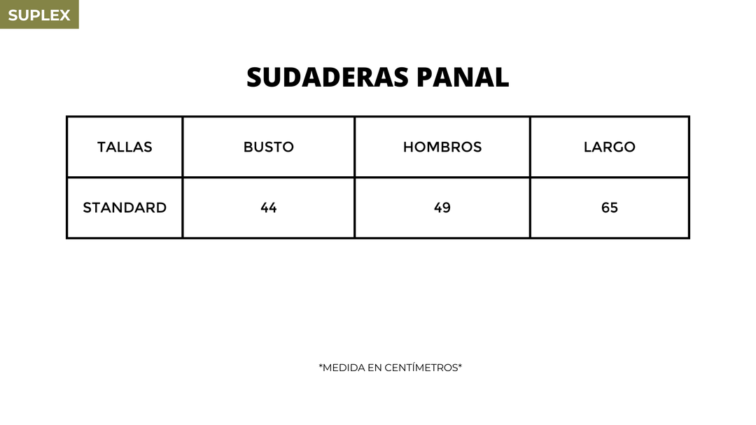 SUDADERA PANAL CELESTE