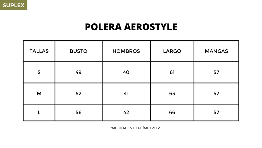 POLERA AEROSTYLE LADRILLO
